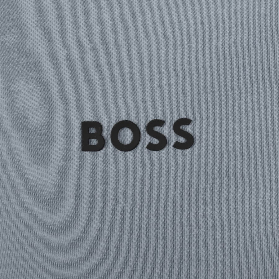 Image number 3 for BOSS Long Sleeved Stretch T Shirt Dark Grey