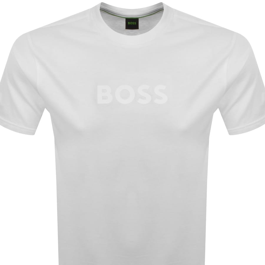 Image number 2 for BOSS Silicon Logo T Shirt White