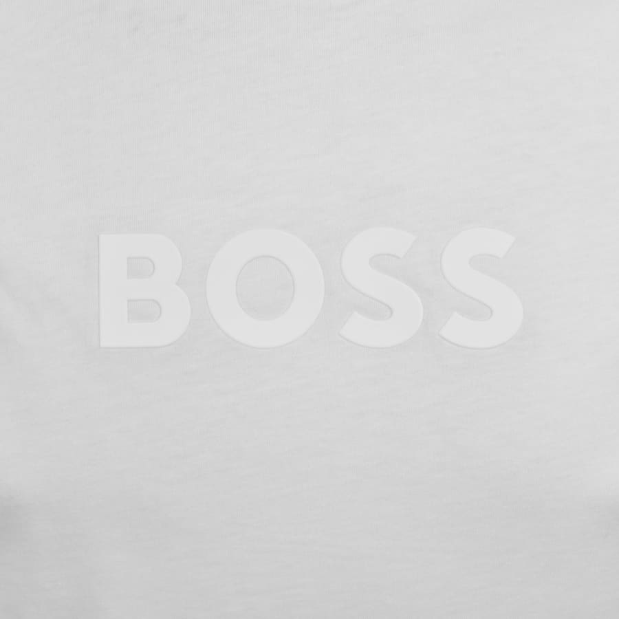 Image number 3 for BOSS Silicon Logo T Shirt White