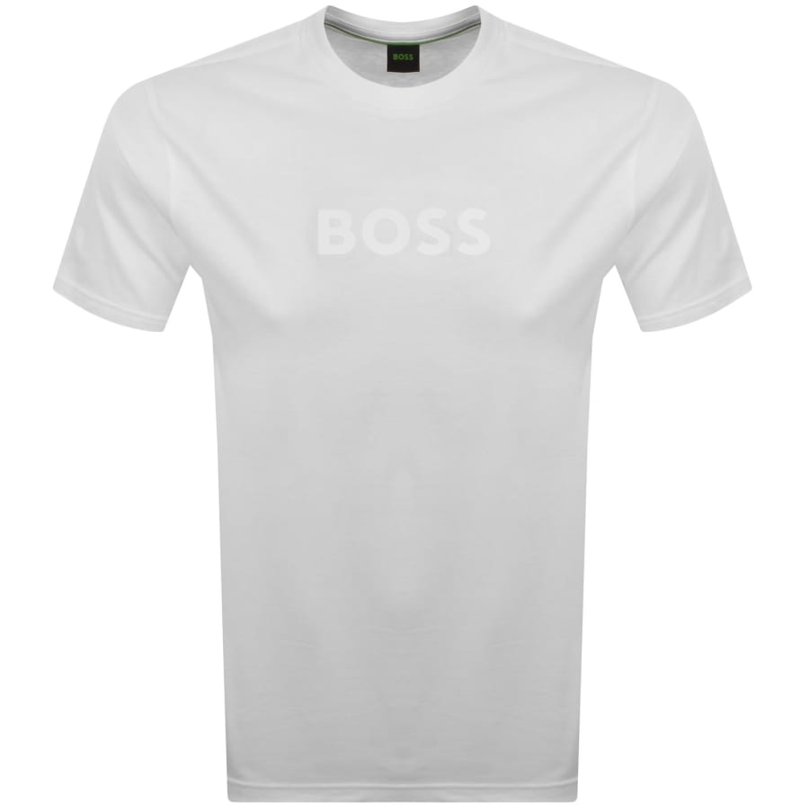 Image number 1 for BOSS Silicon Logo T Shirt White