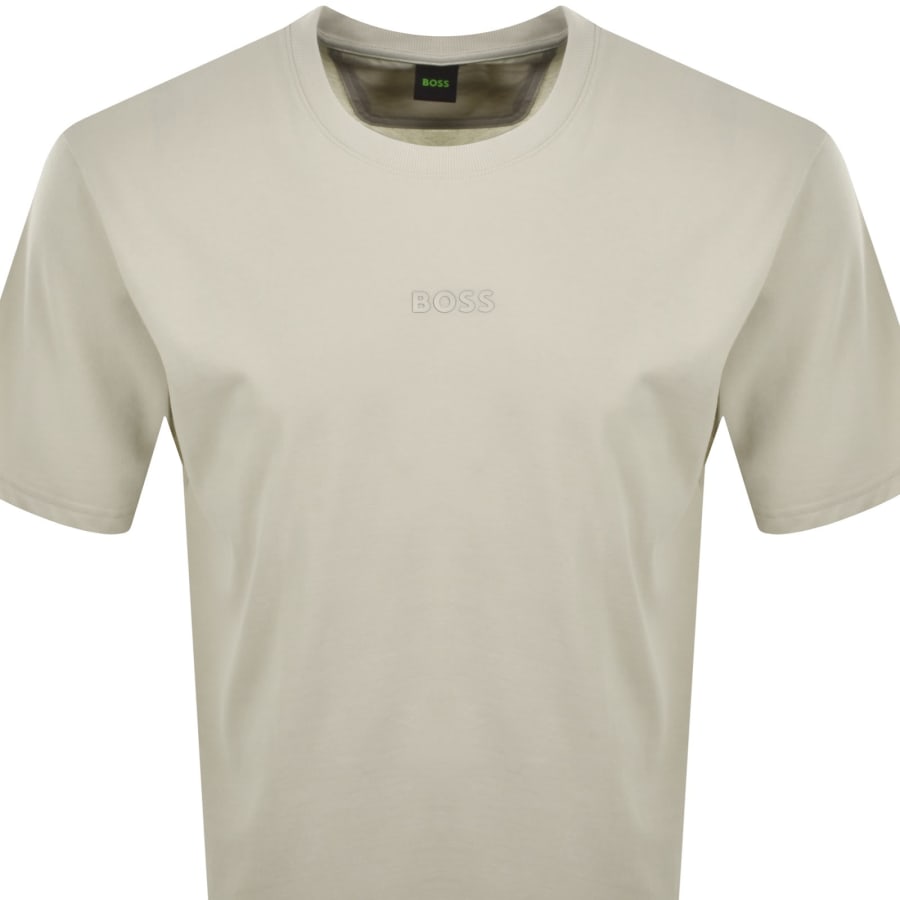 Image number 2 for BOSS Tee 10 T Shirt Light Beige