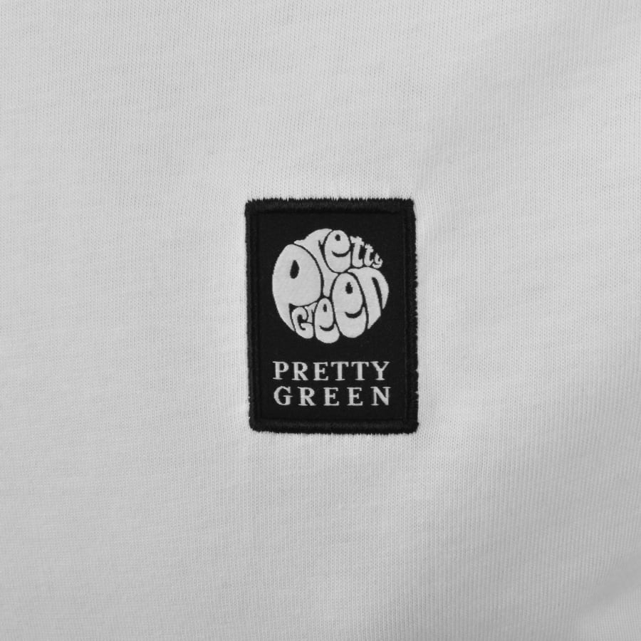 Image number 3 for Pretty Green Melrose Ringer T Shirt White