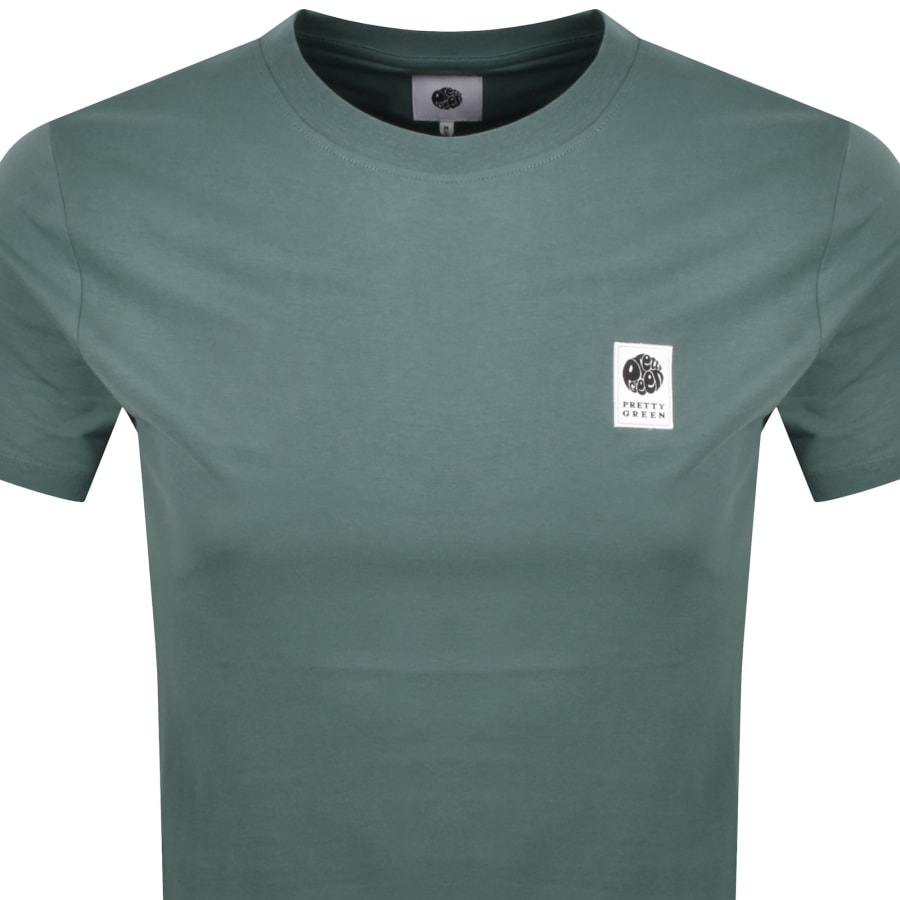 Image number 2 for Pretty Green Sinclair T Shirt Green
