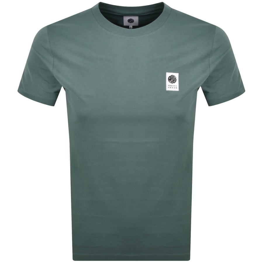 Image number 1 for Pretty Green Sinclair T Shirt Green