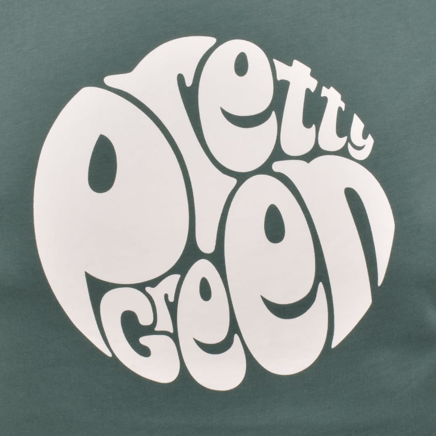 Image number 3 for Pretty Green Gillespie T Shirt Green