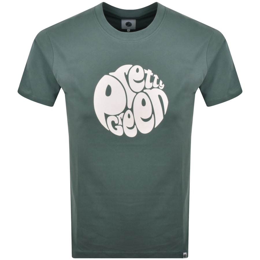Image number 1 for Pretty Green Gillespie T Shirt Green