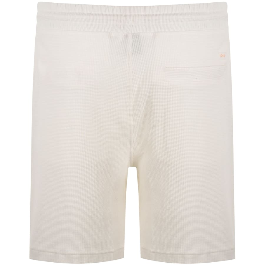 Image number 2 for BOSS Se Urbanwaffle Shorts White