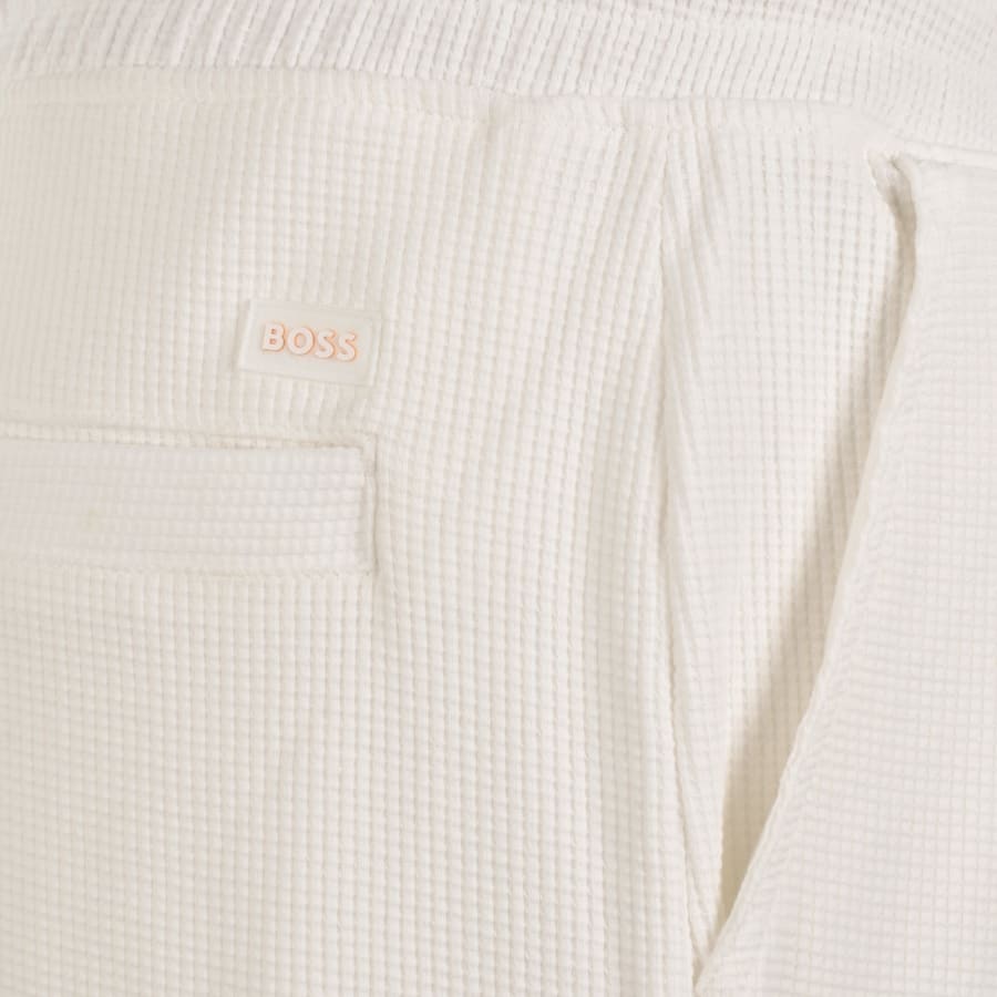 Image number 3 for BOSS Se Urbanwaffle Shorts White