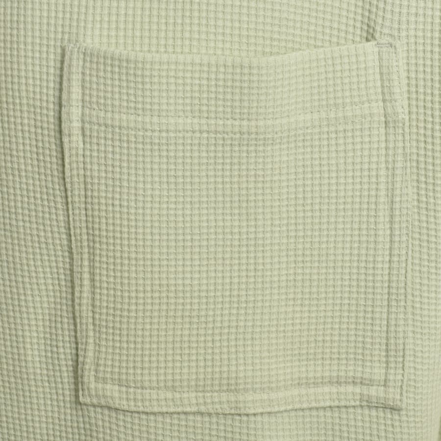 Image number 4 for BOSS Urbanwaffle Short Sleeve Shirt Green