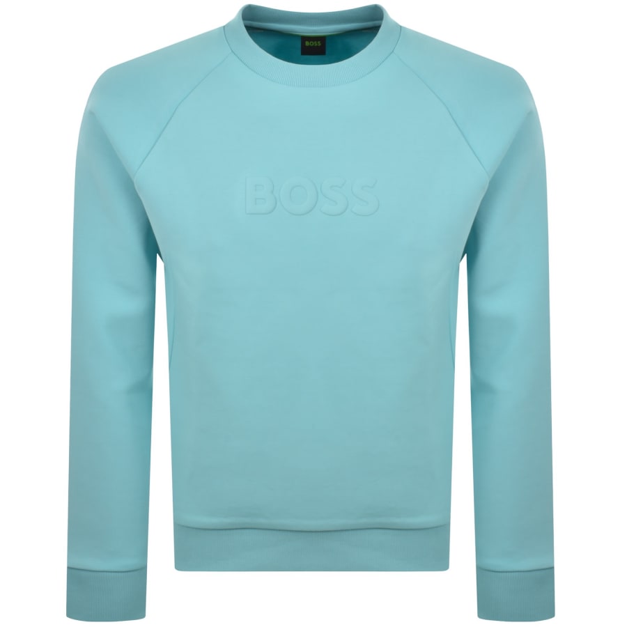 Image number 1 for BOSS Salbo Sweatshirt Bright Blue
