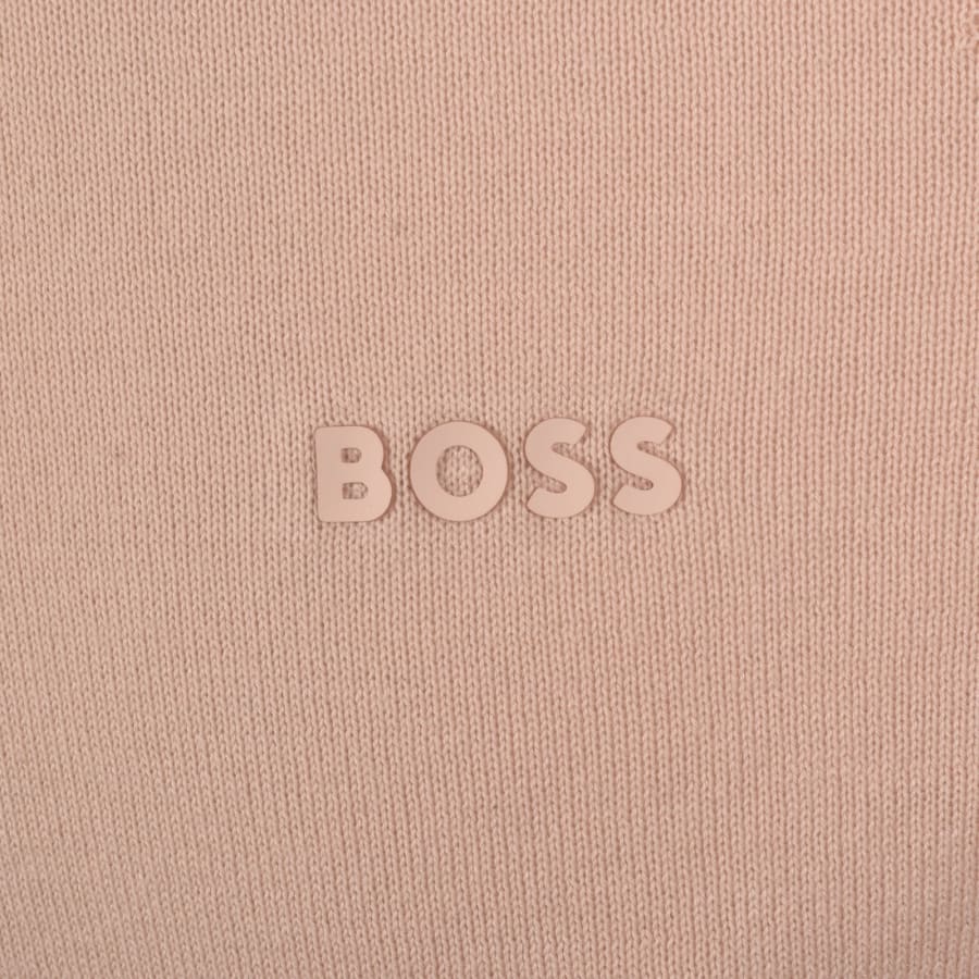 Image number 3 for BOSS Momentum Lite Jumper Light Pink