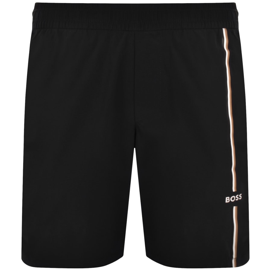 Image number 1 for BOSS Active Tennis Shorts Black