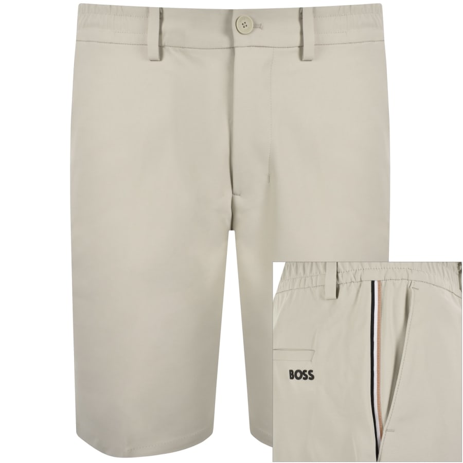 Image number 1 for BOSS GOC Swing Shorts Light Beige