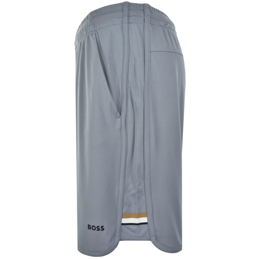Image number 4 for BOSS Active Shorts Dark Grey