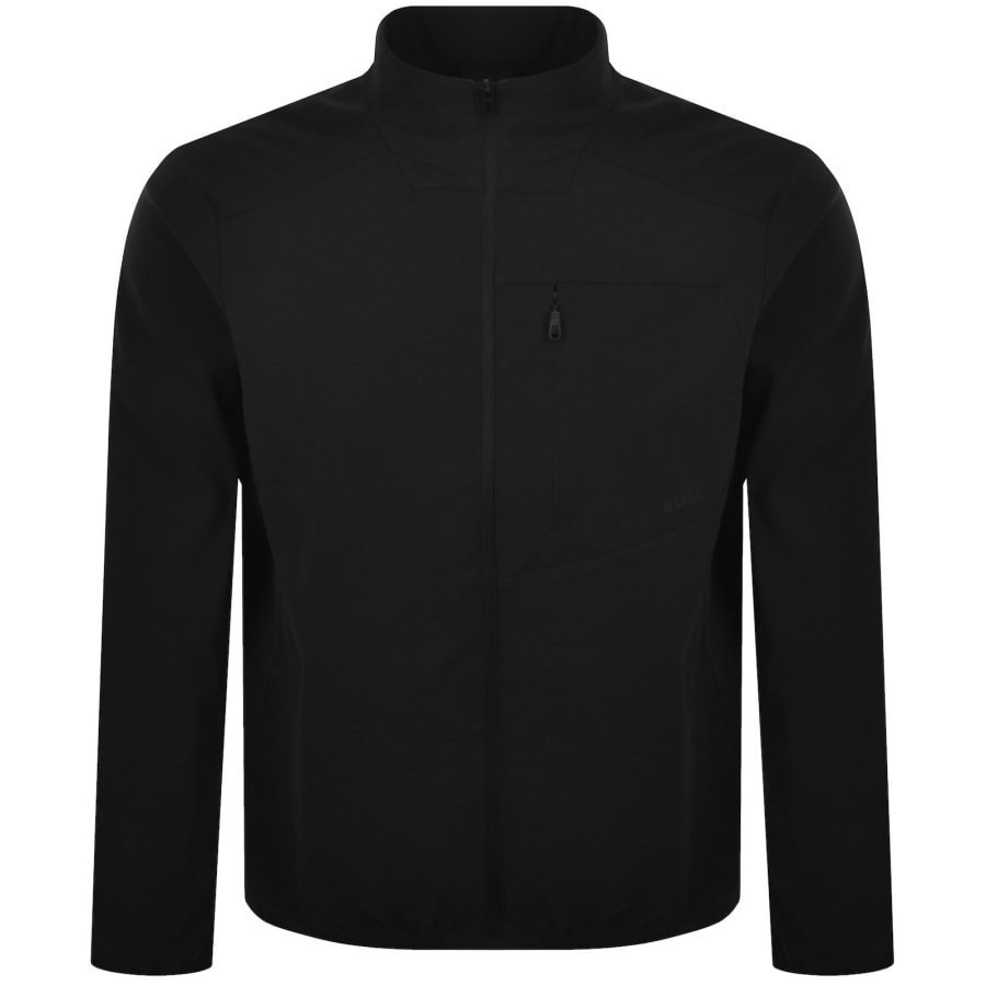 Image number 1 for BOSS Lightweight Network Jacket Black