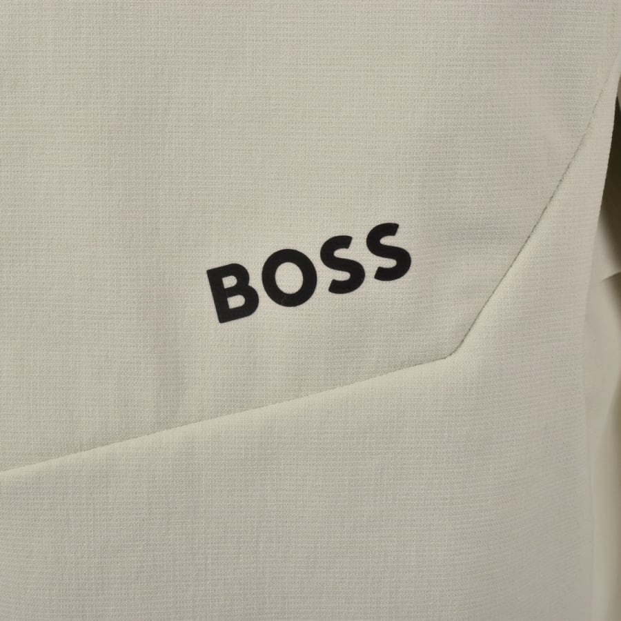 Image number 3 for BOSS Lightweight Network Jacket Light Beige