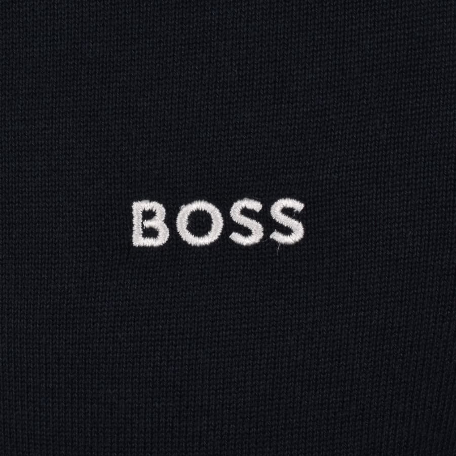 Image number 3 for BOSS GOC Perform Knit Polo Dark Blue