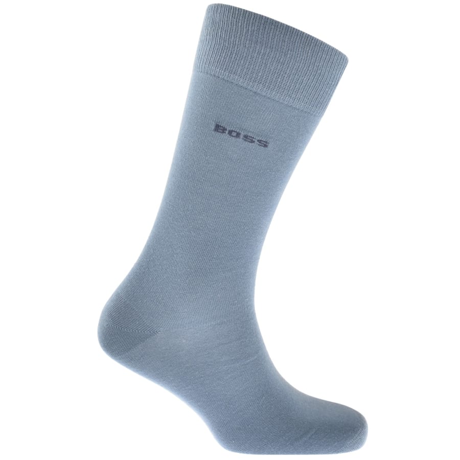 Image number 2 for BOSS 5 Pack Logo Crew Socks