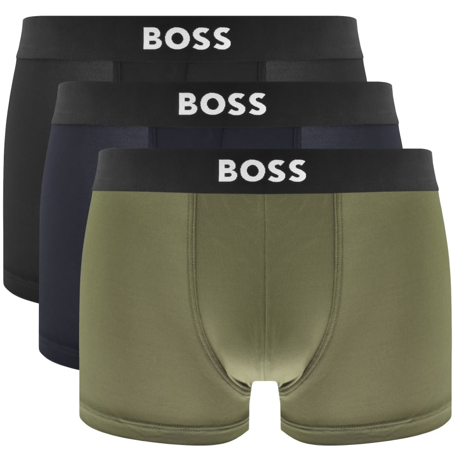Image number 1 for BOSS One 3 Pack Mircofiber Stretch Trunks