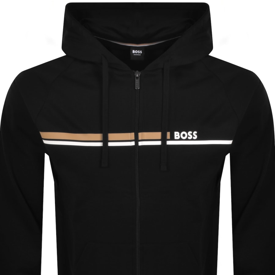 Image number 2 for BOSS Authentic Full Zip Hoodie Black