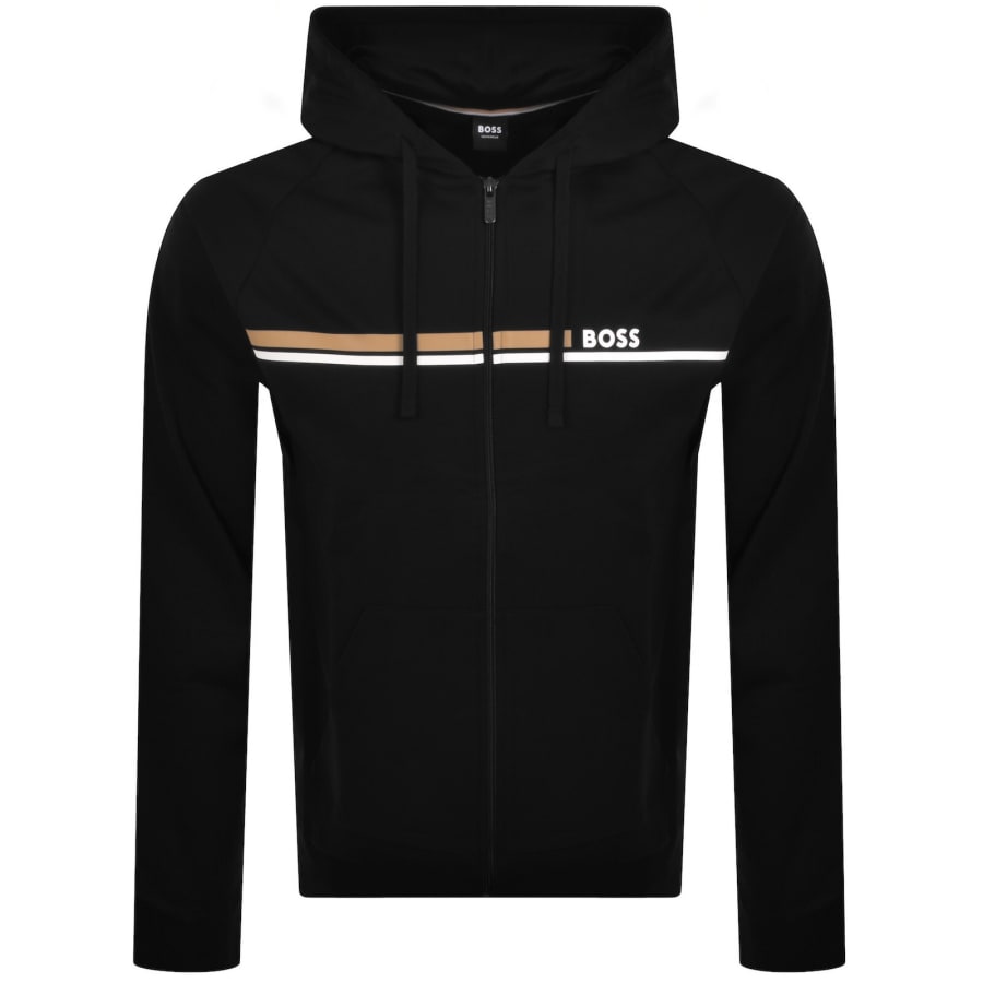 Image number 1 for BOSS Authentic Full Zip Hoodie Black