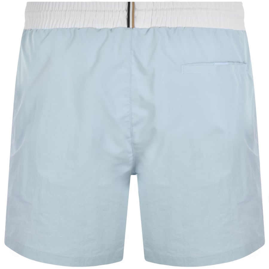 Image number 3 for BOSS Starfish Swim Shorts Light Blue