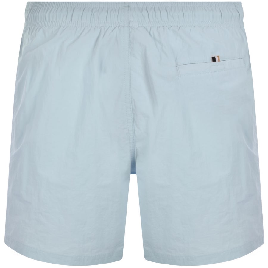 Image number 2 for BOSS Octopus Swim Shorts Light Blue