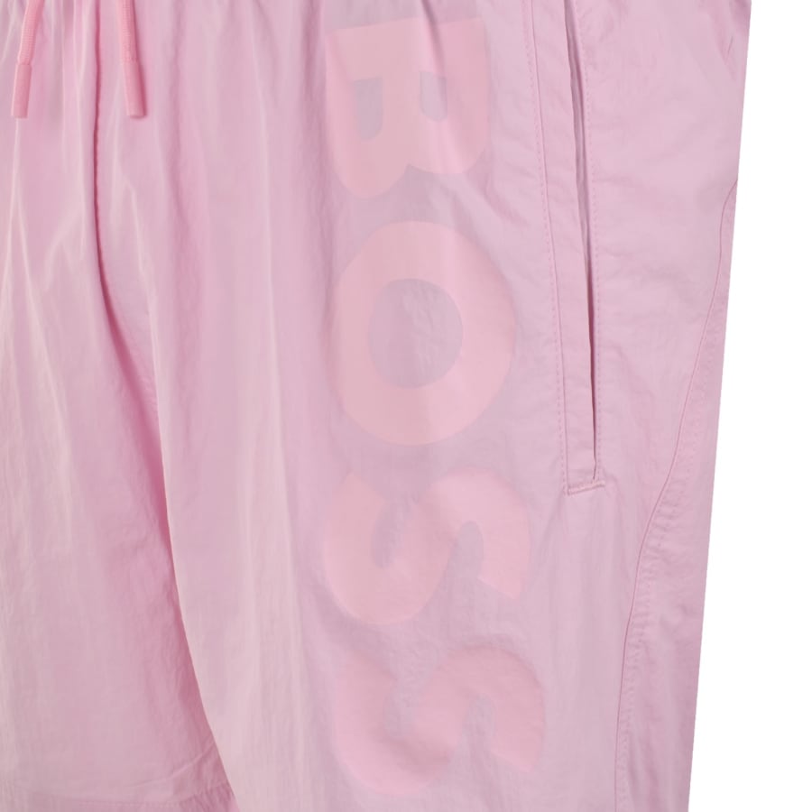 Image number 3 for BOSS Octopus Swim Shorts Bright Pink