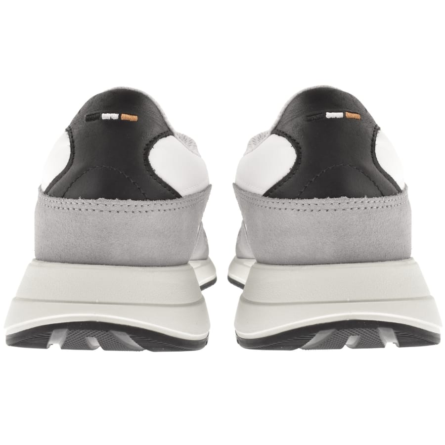 Image number 2 for BOSS Vinston Runner Trainers White
