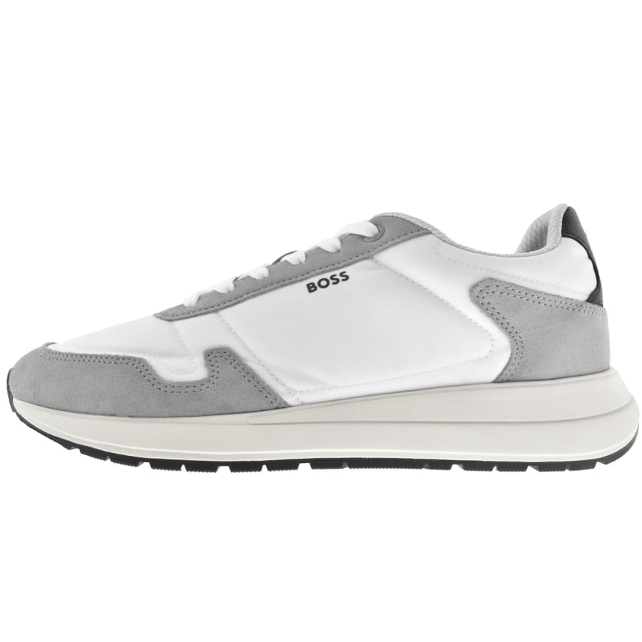 Image number 1 for BOSS Vinston Runner Trainers White