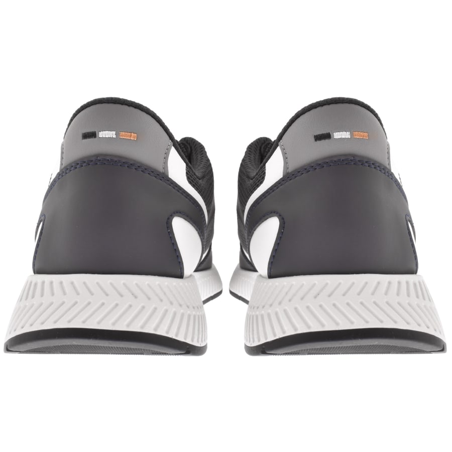 Image number 2 for BOSS Titanium Runner Trainers Navy