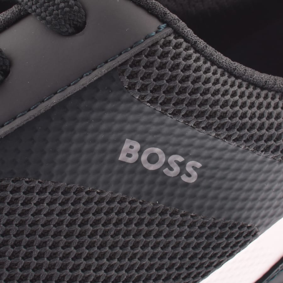 Image number 4 for BOSS Titanium Runner Trainers Navy