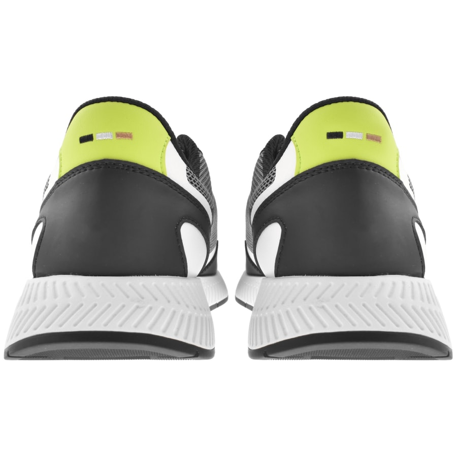 Image number 2 for BOSS Titanium Runner Trainers Grey