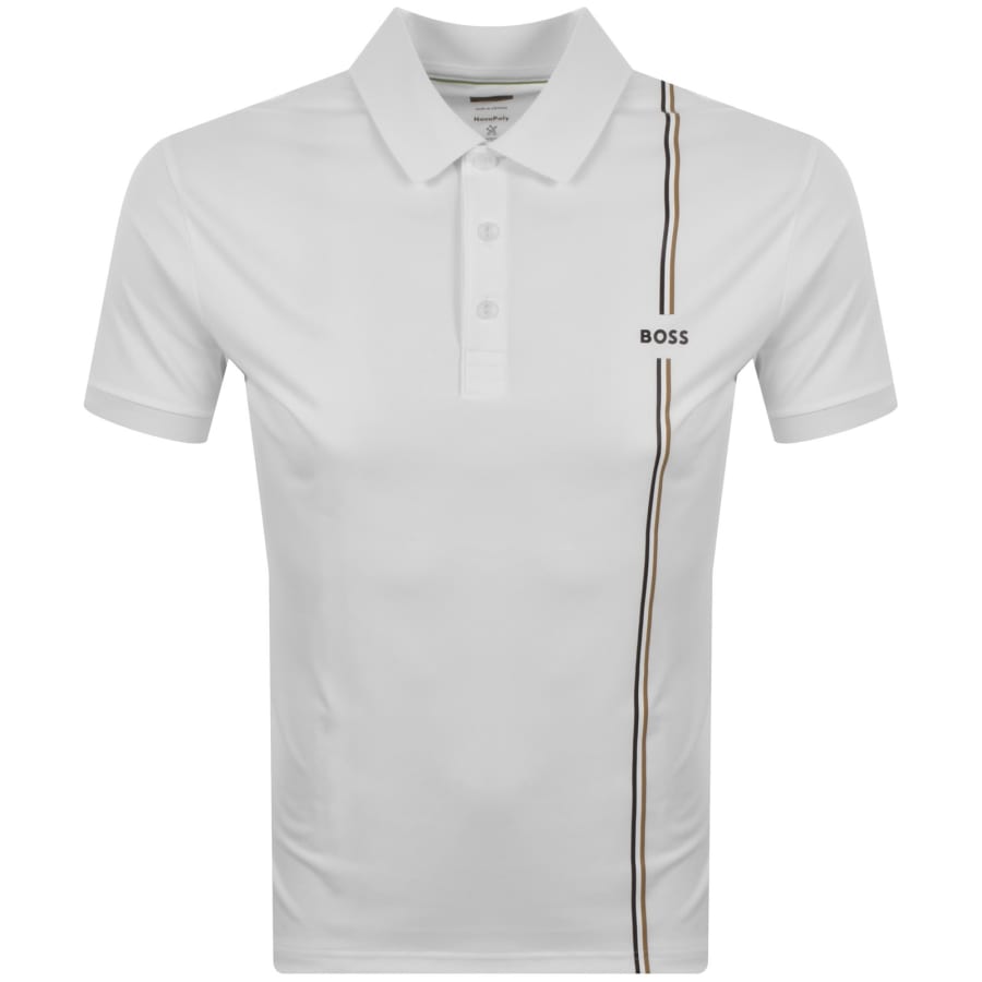 Image number 1 for BOSS Toc Game 3 Short Sleeve Polo White