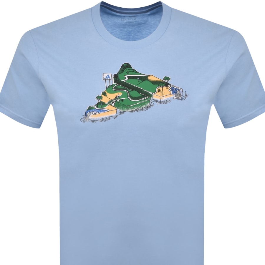 Image number 2 for adidas Sportswear Nov Mini T Shirt Blue