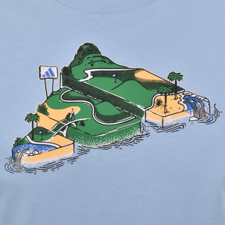 Image number 3 for adidas Sportswear Nov Mini T Shirt Blue