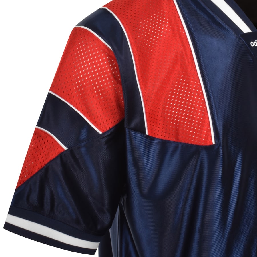 Image number 4 for adidas Originals Jersey T Shirt Night Indigo Navy