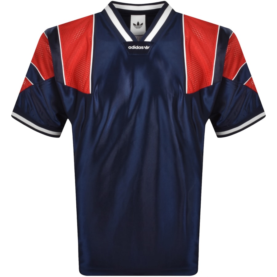 Image number 1 for adidas Originals Jersey T Shirt Night Indigo Navy