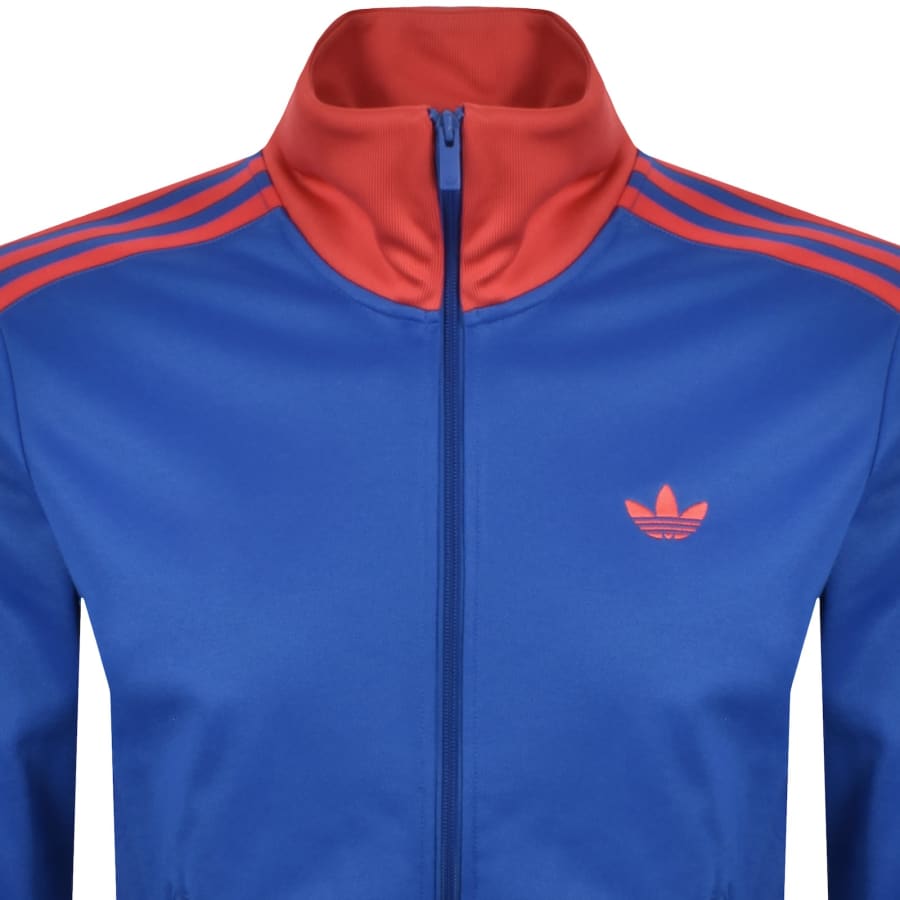 Image number 2 for adidas Originals Classic Track Top Blue