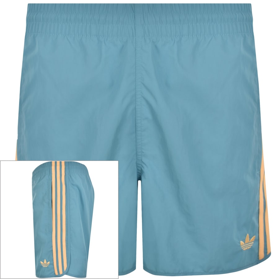 Image number 1 for adidas Originals Sprinter Shorts Preloved Blue