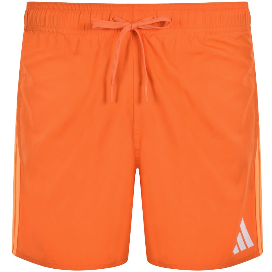 Image number 2 for adidas Sportswear 3 Stripes Shorts Orange