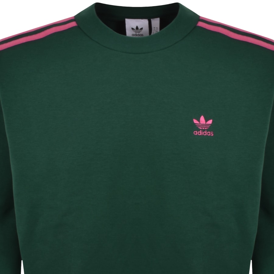 Image number 2 for adidas Originals Oversized Sweatshirt Green