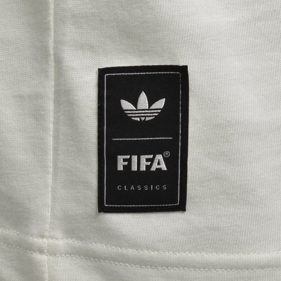 Image number 4 for adidas Originals FIFA Archive Flag T Shirt Cream