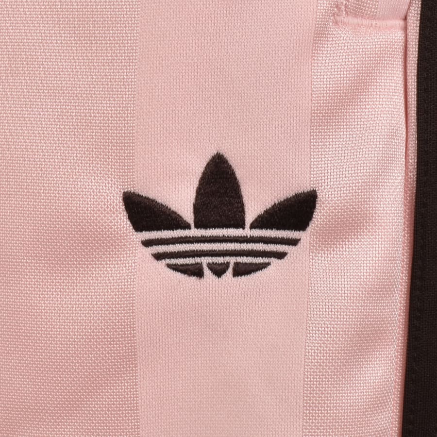 Image number 4 for adidas Three Stripes Shorts Pink