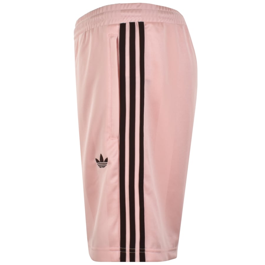 Image number 5 for adidas Three Stripes Shorts Pink