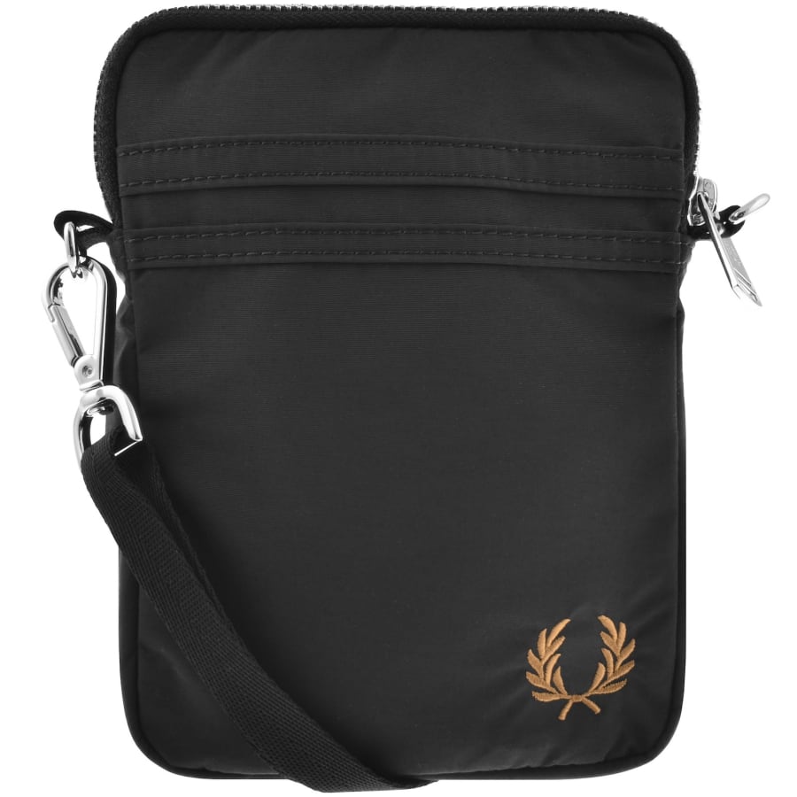 Image number 1 for Fred Perry Brentham Crossbody Bag Black