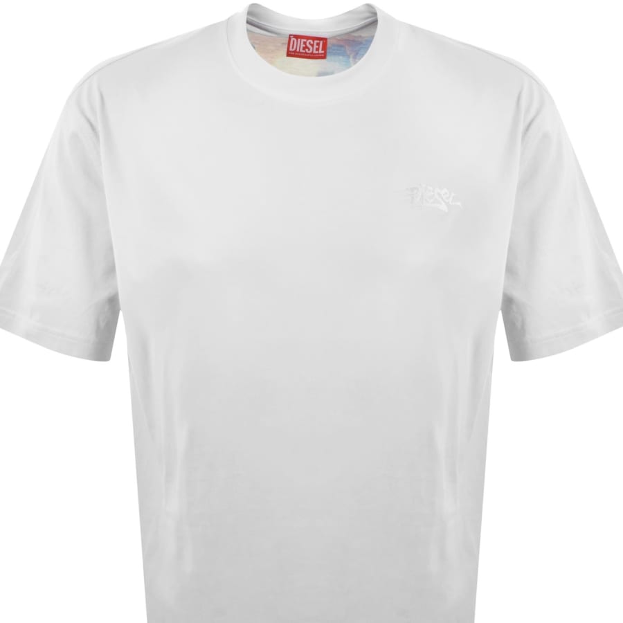 Image number 3 for Diesel T Boggy V5 T Shirt White