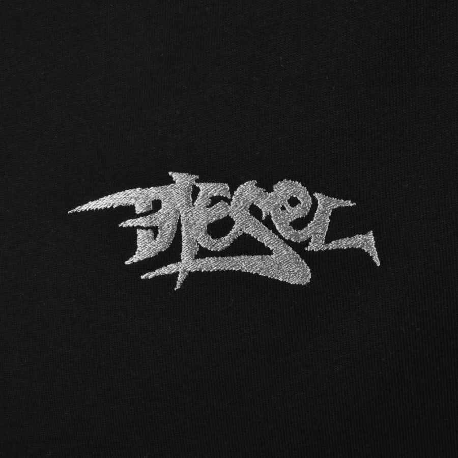 Image number 4 for Diesel T Boggy V5 T Shirt Black