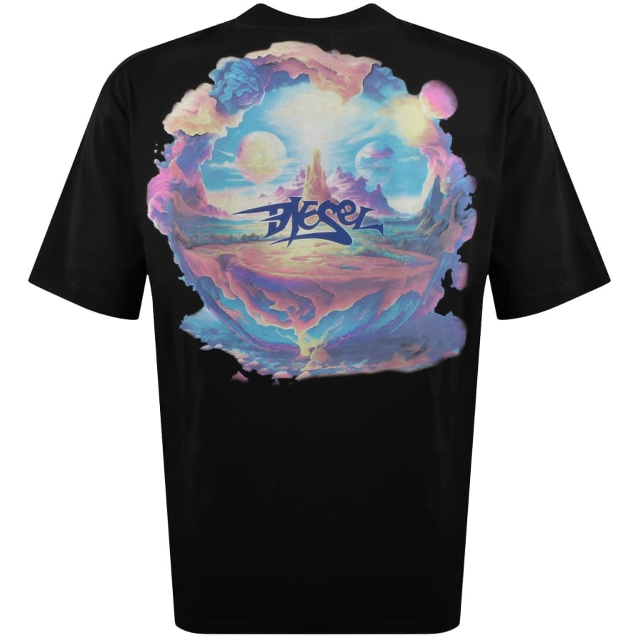 Image number 5 for Diesel T Boggy V5 T Shirt Black