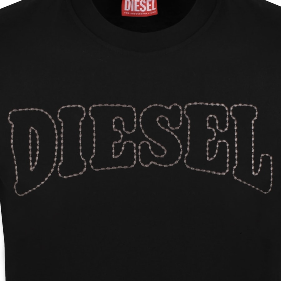 Image number 3 for Diesel T Norm V10 T Shirt Black